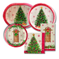 Combo Desechables Navideños 5 Piezas - Árbol Navidad